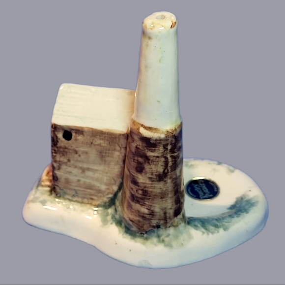 Vintage Duchy Pottery Ceramic Cornish Tin Mine vintage trinket tray  House - Picture 10 of 13